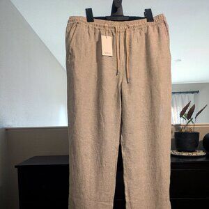 NWT - Quince Linen Pants size L